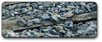 Railroad Ballast Rock